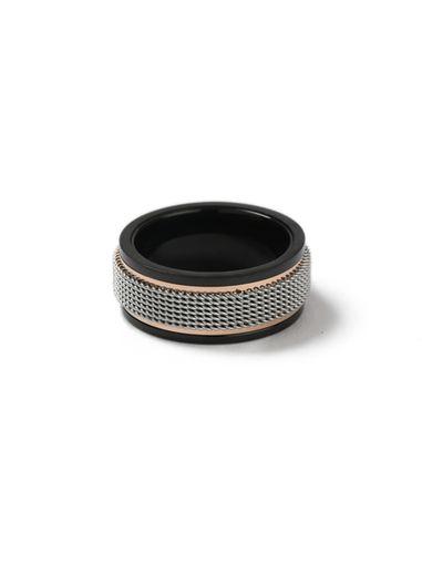 Topman Mens Silver Chain Ring*