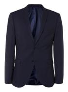Topman Mens Blue Selected Homme Navy Suit Jacket