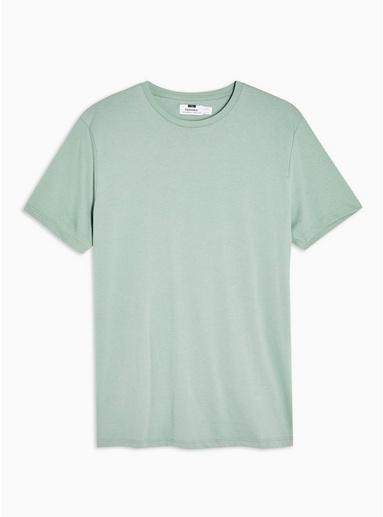 Topman Mens Sage Green Classic T-shirt