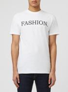 Topman Mens White Fashion Slogan Print T-shirt