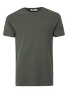 Topman Mens Green Khaki Bubble Textured T-shirt