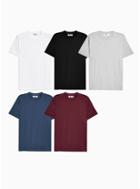 Topman Mens 5 Assorted Colour T-shirt Multipack*