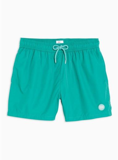 Topman Mens Blue Teal Swim Shorts