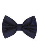 Topman Mens Blue Abstract Bow Tie