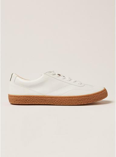Topman Mens White Storm Retro Sneakers