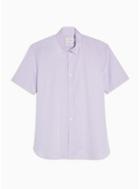 Topman Mens Premium Light Purple Twill Slim Shirt
