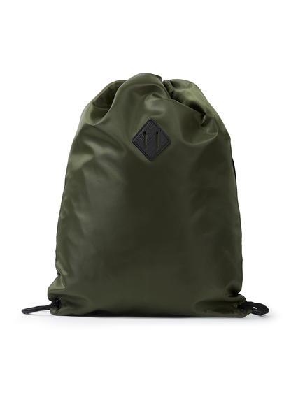 Topman Mens Green Kahki Draw String Bag