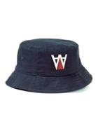 Topman Mens Wood Wood Blue Bucket Hat