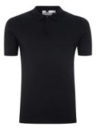 Topman Mens Navy Knitted Polo