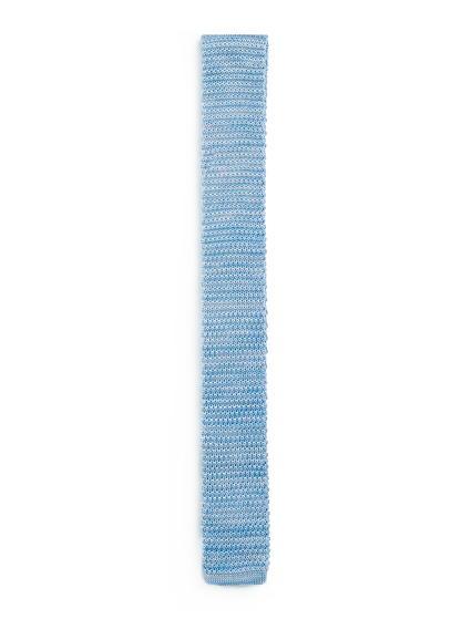 Topman Mens Sky Blue Knitted Tie