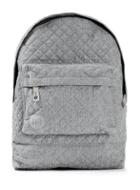 Topman Mens Mi-pac Grey Quilted Backpack*