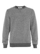 Topman Mens Grey Fleecy Sweatshirt