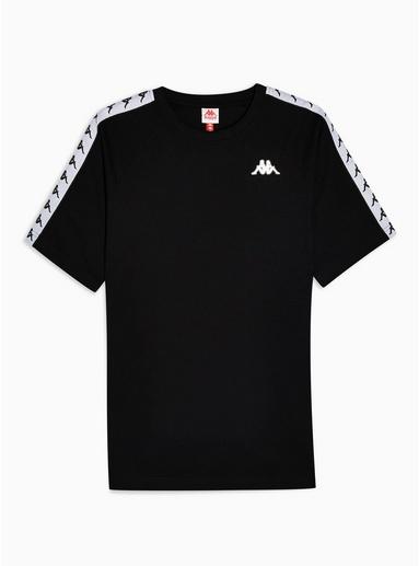 Kappa Mens Kappa Black 'banda' T-shirt