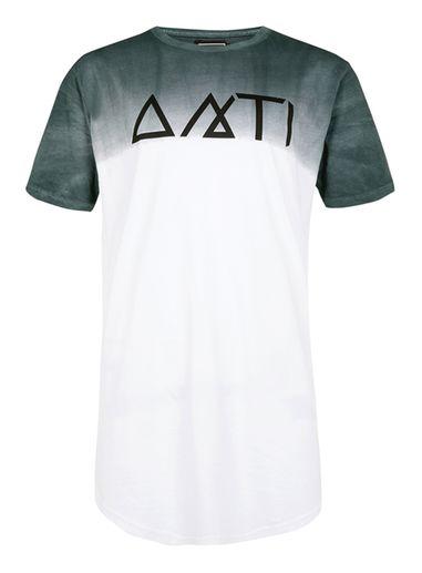 Topman Mens Antioch Grey Dip Dye T-shirt*
