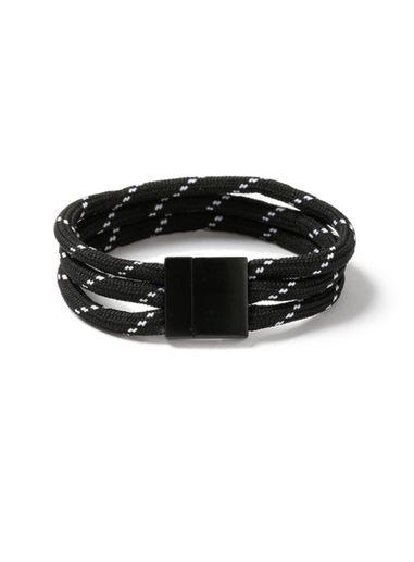 Topman Mens Black Abseil Bracelet*