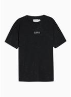 Topman Mens Black Oversized Los Angeles T-shirt
