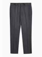 Topman Mens Navy Pinstripe Tailored Trousers