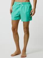 Topman Mens Blue Mint Green Swim Shorts