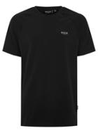 Topman Mens Nicce's Black Suedette Raglan T-shirt