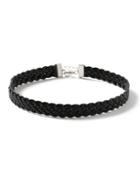 Topman Mens Black Faux Leather Plaited Choker*