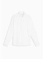 Topman Mens Premium White Egyptian Cotton Slim Shirt