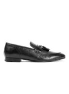 Topman Mens Ben Sherman Black Leather Tassle Loafers
