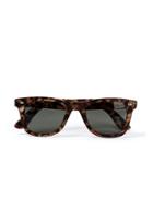 Topman Mens Brown Tortoise Shell 50s Style Sunglasses
