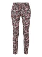 Topman Mens Pink Floral Print Ultra Skinny Fit Suit Pants