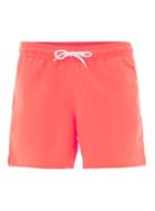 Topman Mens Pink Coral Swim Shorts