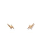 Topman Mens Silver Gold Bolt Collar Tips*