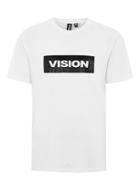 Topman Mens Vision Street Wear White Essential T-shirt