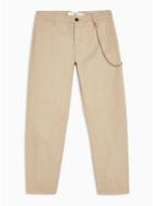 Topman Mens Stone Twill Original Trousers
