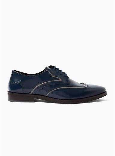 Topman Mens Navy 'eagle Wingcap' Shoes