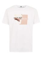 Topman Mens White 'romance' T-shirt