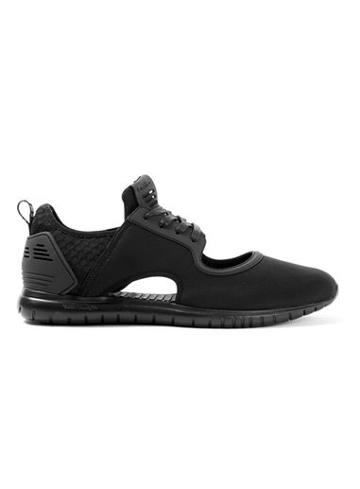 Topman Mens Cortica Epic Black Sneakers