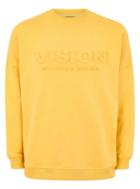 Topman Mens Vision Street Wear Yellow Embossed Super Sweatshirt