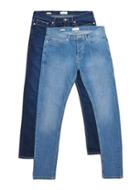 Topman Mens Blue Mid-wash Stretch Skinny Jeans Multi Pack*