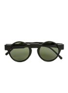 Topman Mens Jeepers Peepers Black Round Sunglasses*