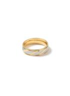 Topman Mens Gold Etched Ring*