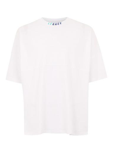 Topman Mens White Legacy Oversized T-shirt