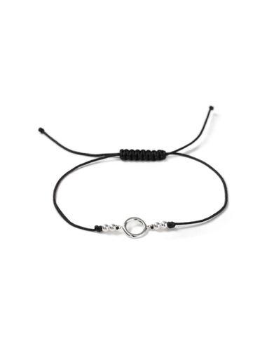 Topman Mens Sterling Silver Circle Bracelet*