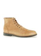 Topman Mens Yellow Sand Suede Lace Up Boots