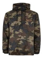 Topman Mens Multi Nicce Khaki Camouflage Jacket