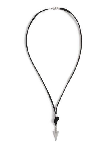Topman Mens Black Arrow Necklace*