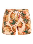 Topman Mens Multi Pineapple Pattern Swim Shorts