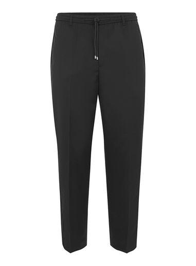 Topman Mens Black Side Zip Dress Pants