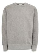 Topman Mens Grey Selected Homme Gray Organic Cotton Sweatshirt