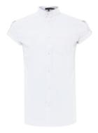Topman Mens Rogues Of London White Short Sleeve Shirt
