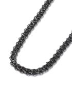 Topman Mens Grey Gunmetal Look Chain Link Necklace*