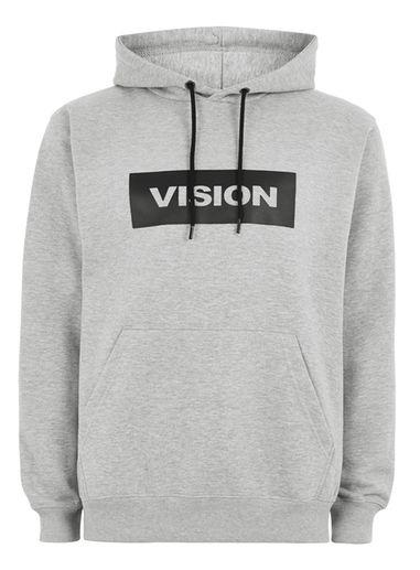 Topman Mens Grey Vision Street Wear Gray Hoodie